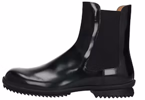 Buy Maison Margiela Sepatu Chelsea Slip-On Kulit 'Hitam Hijau' S57WU0239P3964H9419