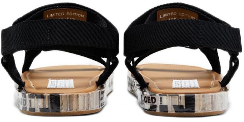 Maison Margiela 綁帶皮革涼鞋 黑色 Shop Maison Margiela 綁帶皮革涼鞋 黑色