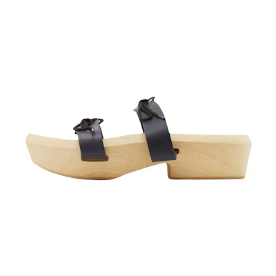 Maison Margiela Leather Slide 'Black'