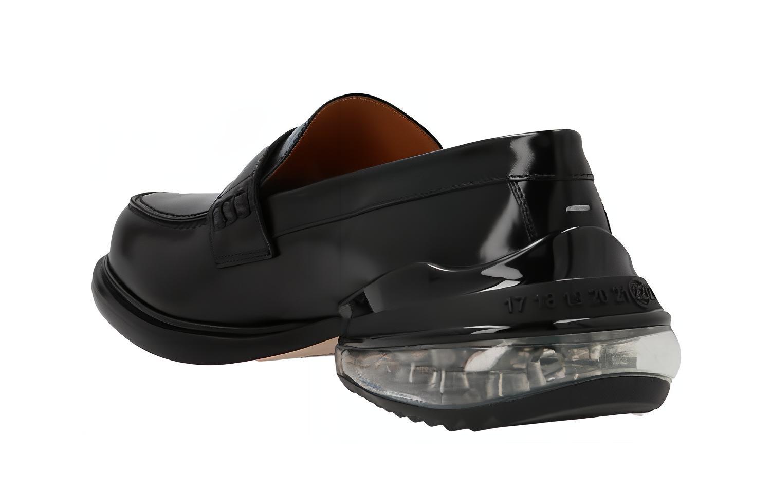 Order Maison Margiela Leren Sneakers ''Zwart Logo'' S57WR0116P3827H8396