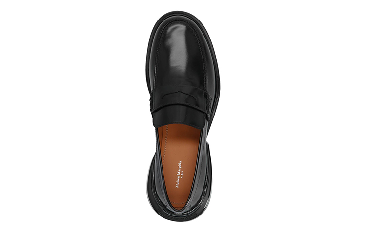Lookbook Maison Margiela Leren Sneakers ''Zwart Logo'' S57WR0116P3827H8396