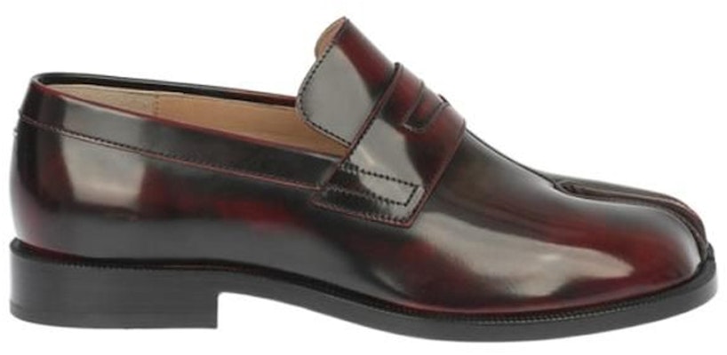 Maison Margiela Sepatu Kulit 'Burgundy' S57WR0056P3116H8272 Order Maison Margiela Sepatu Kulit 'Burgundy' S57WR0056P3116H8272