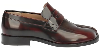 Maison Margiela 酒红色皮革休閒皮鞋 Order Maison Margiela 酒红色皮革休閒皮鞋