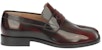 Maison Margiela Kasut Kulit 'Burgundy' S57WR0056P3116H8272