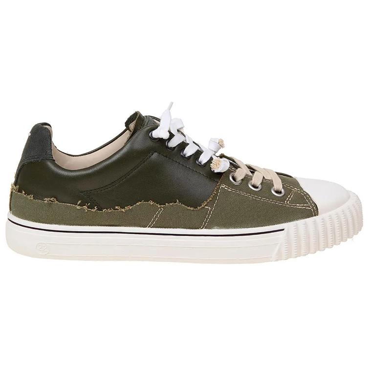 Maison Margiela Leather Sneaker 'Military Green' 圖 2