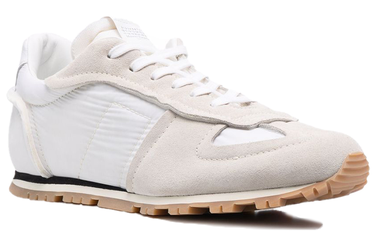 Lookbook Maison Margiela 皮革休閒鞋 白灰色