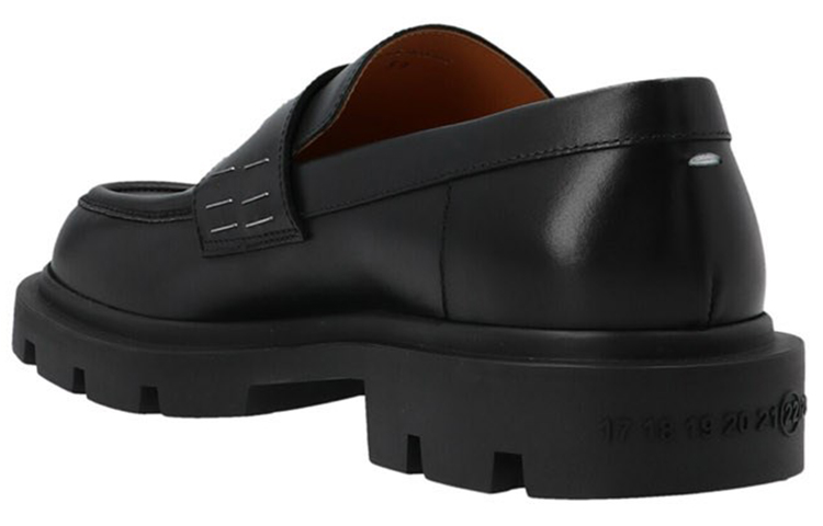 Lookbook Loafer Kulit Hitam Maison Margiela S97WR0024P4476H1572