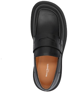 메종 마르지엘라 블랙 레더 로퍼 S97WR0024P4476H1572 Shop 메종 마르지엘라 블랙 레더 로퍼 S97WR0024P4476H1572