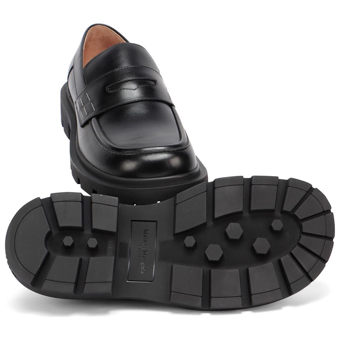 Purchase Loafer Kulit Hitam Maison Margiela S97WR0024P4476H1572