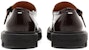 Maison Margiela Loafer 'Coklat Gelap dengan Gesper' S57WP0088P3827H8896