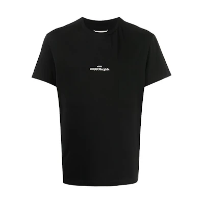 Maison Margiela Logo Graphic Print Crewneck Short Sleeve T-Shirt S30GC0701S22816