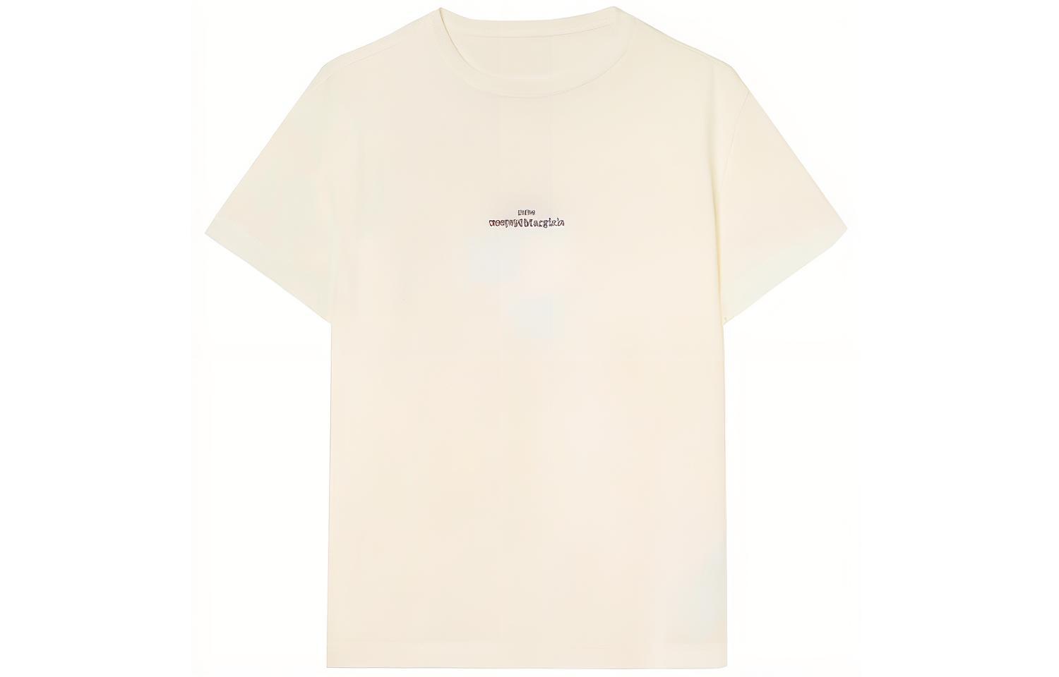 Details for Camiseta Maison Margiela Logo Gráfico Manga Corta Cuello Redondo. S30GC0701S22816