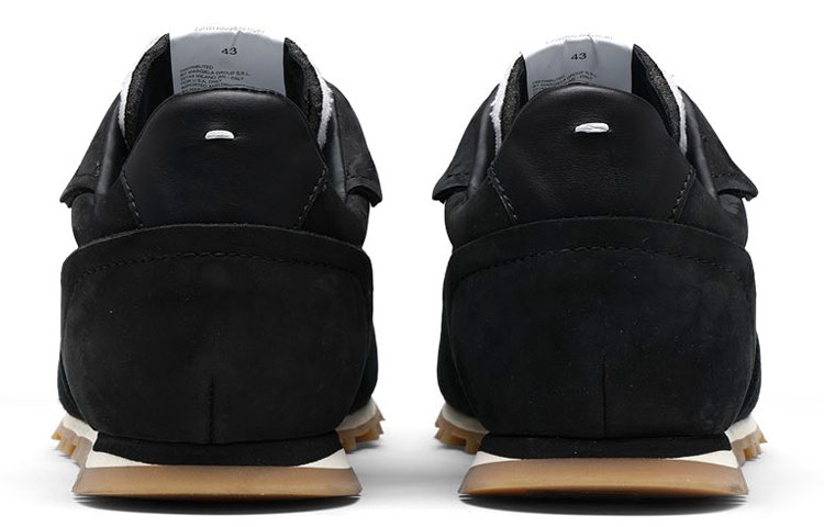 Maison Margiela Low 'Black Leather' 圖 4