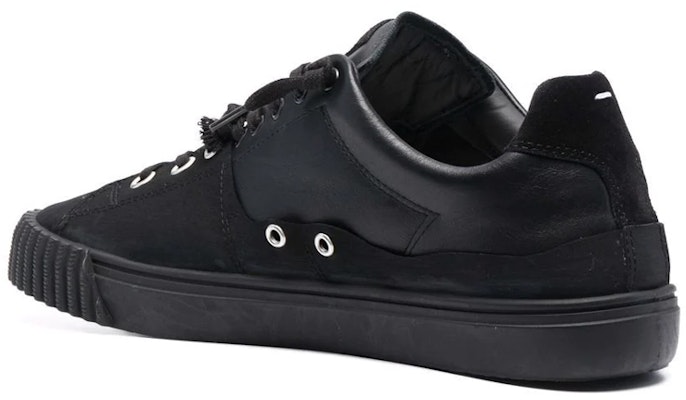 Maison Margiela 低帮系带鞋'黑色皮革' S97WS0055P4366T8013 Lookbook Maison Margiela 低帮系带鞋'黑色皮革' S97WS0055P4366T8013