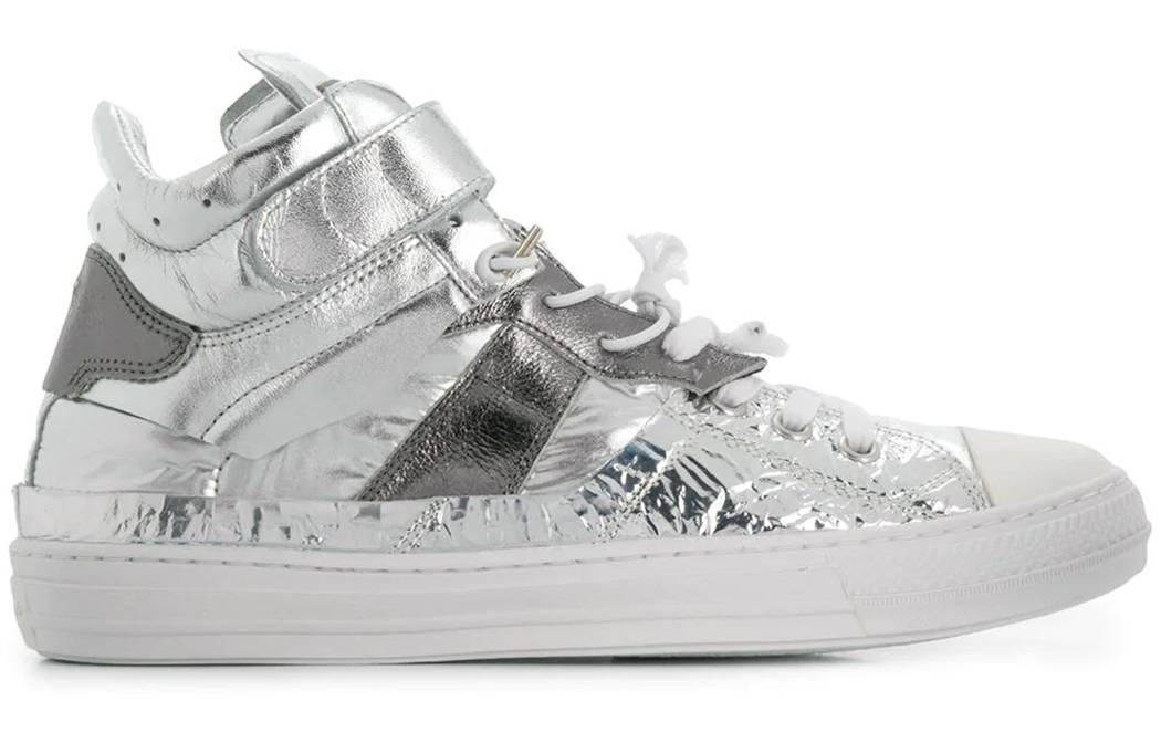 Maison Margiela Metallic Hi-Top 'Silver' 圖 2