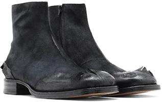 Shop Stivaletto Nero Ispirato Militare Maison Margiela S57WU0226P4016T8013