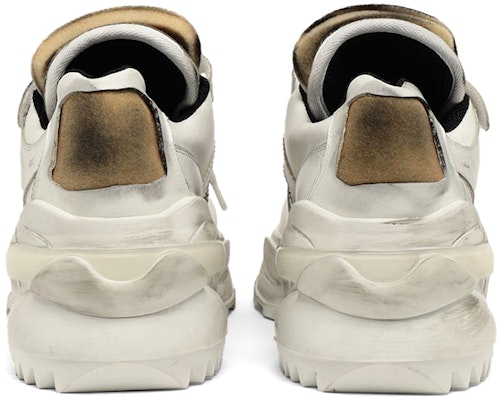 Maison Margiela Retro Fit 'Putih Distressed' S37WS0465P2082H1609 Shop Maison Margiela Retro Fit 'Putih Distressed' S37WS0465P2082H1609