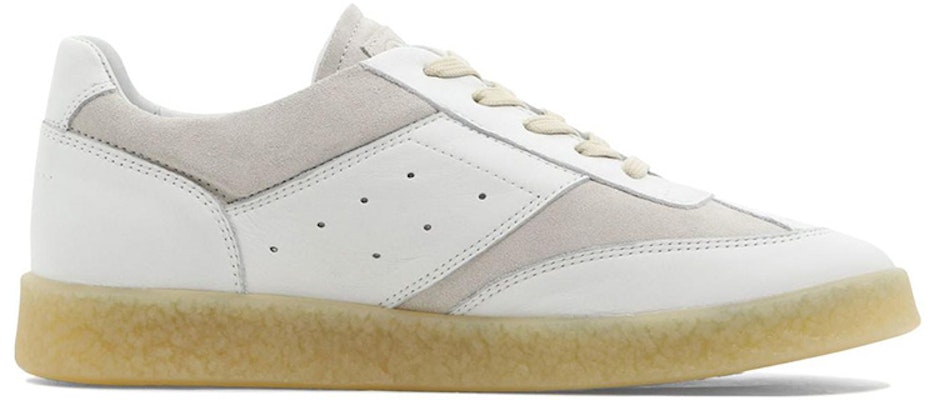 Maison Margiela MM6 Panelled Lace-Up Sneaker 'White Birch' S59WS0193-P0673-H1744 Order Maison Margiela MM6 Panelled Lace-Up Sneaker 'White Birch' S59WS0193-P0673-H1744