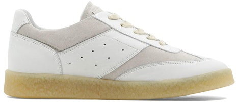 Maison Margiela MM6 Panelled Lace-Up Sneaker 'White Birch' Putih S59WS0193-P0673-H1744 Order Maison Margiela MM6 Panelled Lace-Up Sneaker 'White Birch' Putih S59WS0193-P0673-H1744