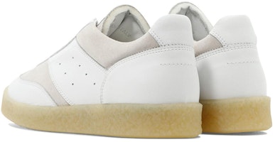 Maison Margiela MM6 Panelled Lace-Up Sneaker 'White Birch' Putih S59WS0193-P0673-H1744 Shop Maison Margiela MM6 Panelled Lace-Up Sneaker 'White Birch' Putih S59WS0193-P0673-H1744