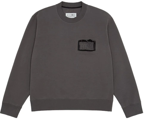 Maison Margiela数字宽松版圆领卫衣灰色 S62GU0118S25596860 Buy Maison Margiela数字宽松版圆领卫衣灰色 S62GU0118S25596860