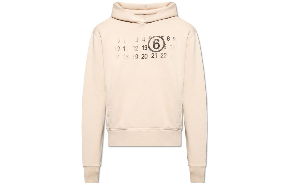 Maison Margiela Numeric Print Sweatshirt Unisex White S51GU0118S25540