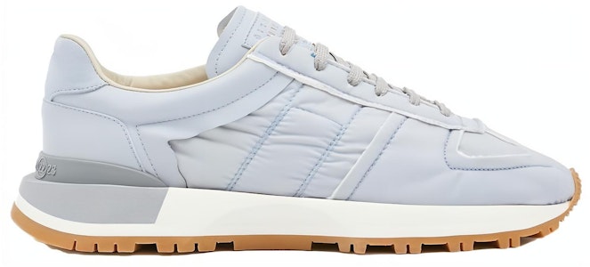 Maison Margiela Sneaker Rendah Nilon & Kulit 'Light Blue' S37WS0575P4341T6172 Order Maison Margiela Sneaker Rendah Nilon & Kulit 'Light Blue' S37WS0575P4341T6172