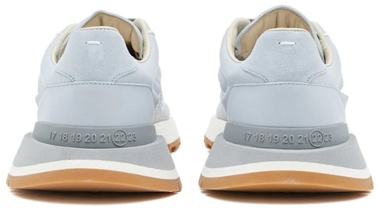 Maison Margiela Sneaker Rendah Nilon & Kulit 'Light Blue' S37WS0575P4341T6172 Purchase Maison Margiela Sneaker Rendah Nilon & Kulit 'Light Blue' S37WS0575P4341T6172