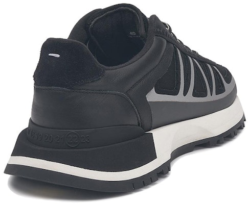 Maison Margiela Nylon Mesh Kulit Rendah 'Hitam' S57WS0444P5064H9407 Lookbook Maison Margiela Nylon Mesh Kulit Rendah 'Hitam' S57WS0444P5064H9407