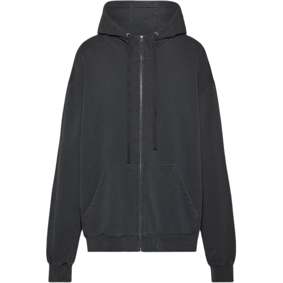 Maison Margiela Oversized Black Hoodie Long Sleeve Sweatshirt S50HG0047M25017969