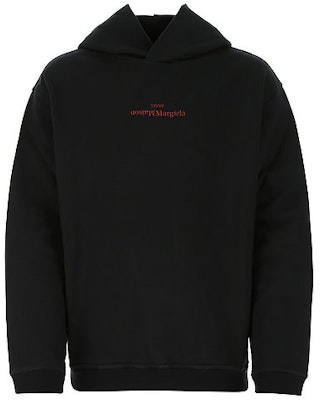 Maison Margiela Sudadera Negra Oversize con Letras de Algodón Edición Otoño S50GU0167S25503900 Order Maison Margiela Sudadera Negra Oversize con Letras de Algodón Edición Otoño S50GU0167S25503900