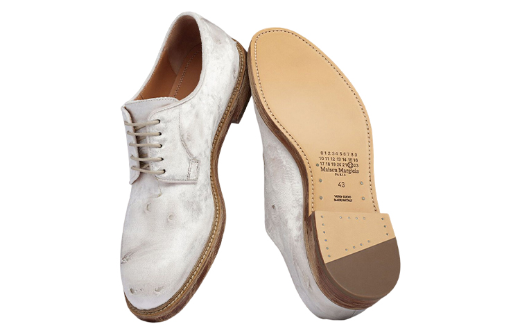 Purchase Maison Margiela Oxford Laag ''Wit'' S57WQ0183P5394T1019
