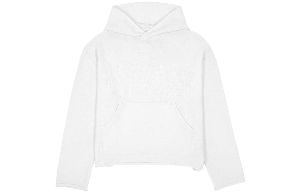 Maison Margiela Printed Letter Hoodie Grey Long Sleeve Pullover SH2GU0005M25003-855D