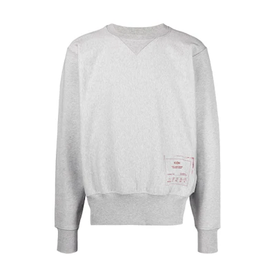 Maison Margiela Printed Pullover Sweatshirt Men’s Grey S50GU0153S25508856M