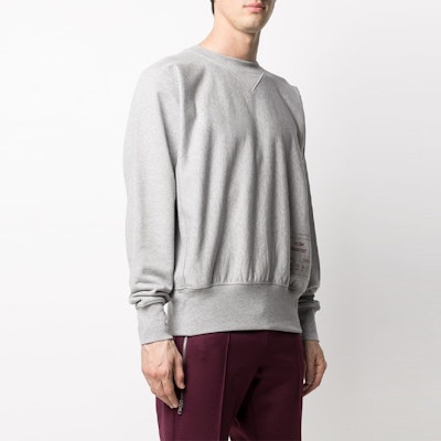 Sudadera Maison Margiela Gris con Estampado para Hombre. S50GU0153S25508856M Shop Sudadera Maison Margiela Gris con Estampado para Hombre. S50GU0153S25508856M