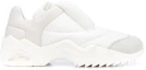 Order Maison Margiela 皮革聚酯纖維 厚底綁帶 圓頭 減震 低筒 運動休閒鞋 男款 白灰色