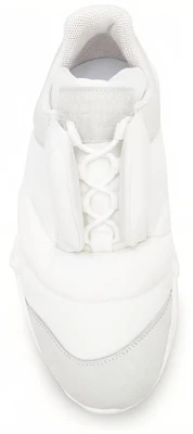Maison Margiela 皮革聚酯纖維 厚底綁帶 圓頭 減震 低筒 運動休閒鞋 男款 白灰色 Purchase Maison Margiela 皮革聚酯纖維 厚底綁帶 圓頭 減震 低筒 運動休閒鞋 男款 白灰色