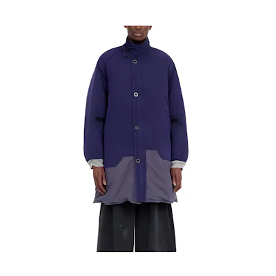 Maison Margiela Purple Single-Breasted Long Sleeve Jacket for Men S50AM0590S76543