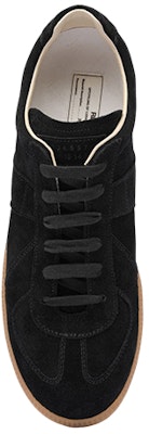 Maison Margiela Replica '黑色皮革低帮鞋' S57WS0469P5393T8008 Lookbook Maison Margiela Replica '黑色皮革低帮鞋' S57WS0469P5393T8008