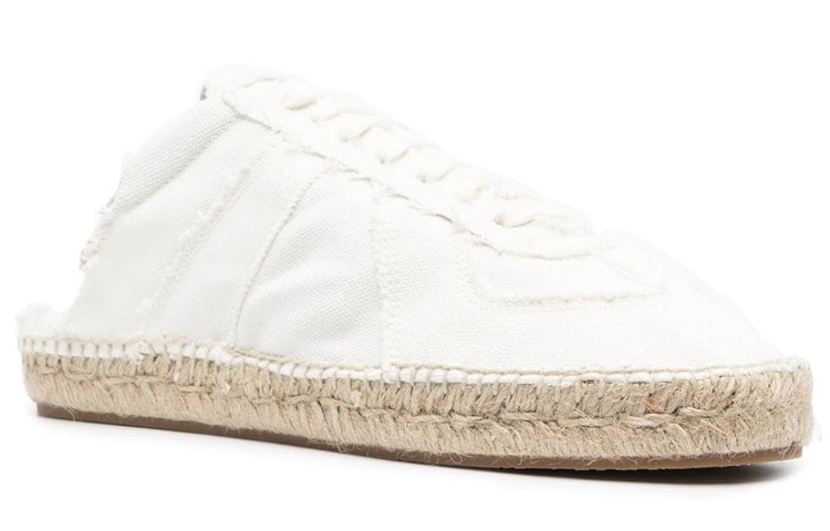 Maison Margiela Replica 'Cotton Canvas Fashion Slide White' 圖 3