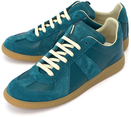 Maison Margiela Replica 'Blue Suede' Sepatu Biru Suede S57WS0236P1895H9389 Shop Maison Margiela Replica 'Blue Suede' Sepatu Biru Suede S57WS0236P1895H9389