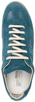 Maison Margiela Replica 'Blue Suede' Sepatu Biru Suede S57WS0236P1895H9389 Purchase Maison Margiela Replica 'Blue Suede' Sepatu Biru Suede S57WS0236P1895H9389