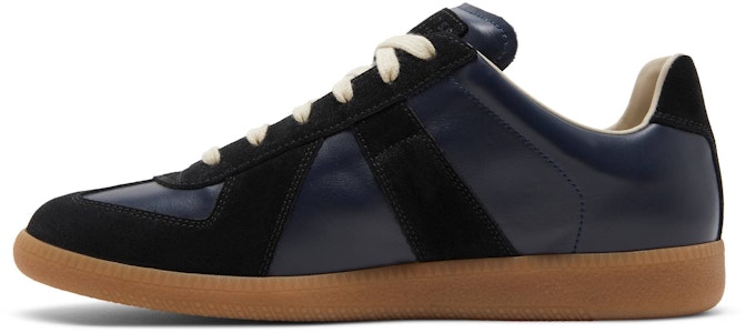 Maison Margiela梅森馬吉拉 Replica 休閒德訓 時尚板鞋 男款 黑藍 Lookbook Maison Margiela梅森馬吉拉 Replica 休閒德訓 時尚板鞋 男款 黑藍