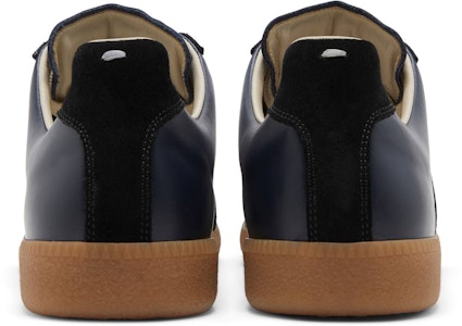 Maison Margiela梅森馬吉拉 Replica 休閒德訓 時尚板鞋 男款 黑藍 Details for Maison Margiela梅森馬吉拉 Replica 休閒德訓 時尚板鞋 男款 黑藍