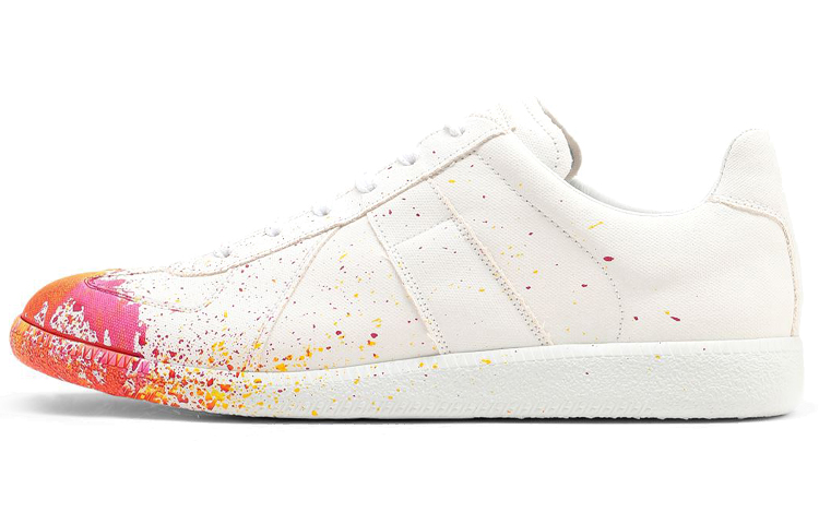 Maison Margiela Replica 'Paint Splatter - White Orange'