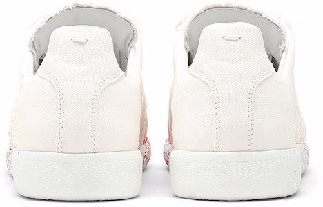 Maison Margiela Replica '白红泼墨' S37WS0568-P4129-H8682 Details for Maison Margiela Replica '白红泼墨' S37WS0568-P4129-H8682