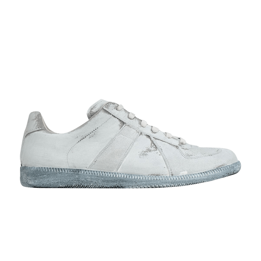 Baskets En Cuir De Veau Et D'agneau Noir Et Bleu Marine HOMME Sneakers Zilli