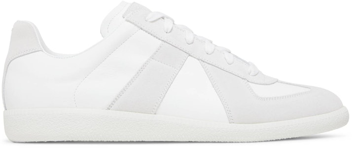 Maison Margiela梅森馬吉拉 Replica 牛皮 繫帶低筒 時尚板鞋 男款 白色 Buy Maison Margiela梅森馬吉拉 Replica 牛皮 繫帶低筒 時尚板鞋 男款 白色