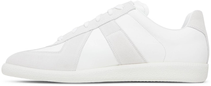 Maison Margiela梅森馬吉拉 Replica 牛皮 繫帶低筒 時尚板鞋 男款 白色 Lookbook Maison Margiela梅森馬吉拉 Replica 牛皮 繫帶低筒 時尚板鞋 男款 白色