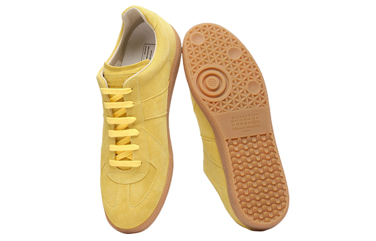Maison Margiela Replica 'Yellow Leather Low-Top'